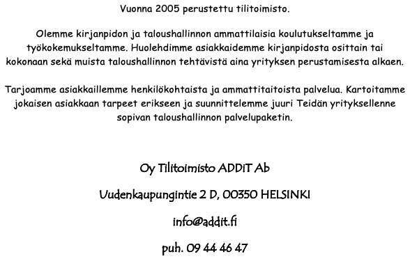 Addit Oy 2023